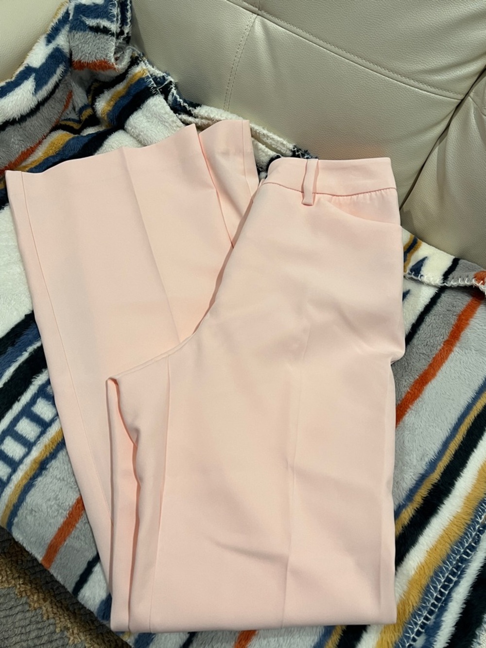 Scoop NYC Pale Pink Tailored Trousers
